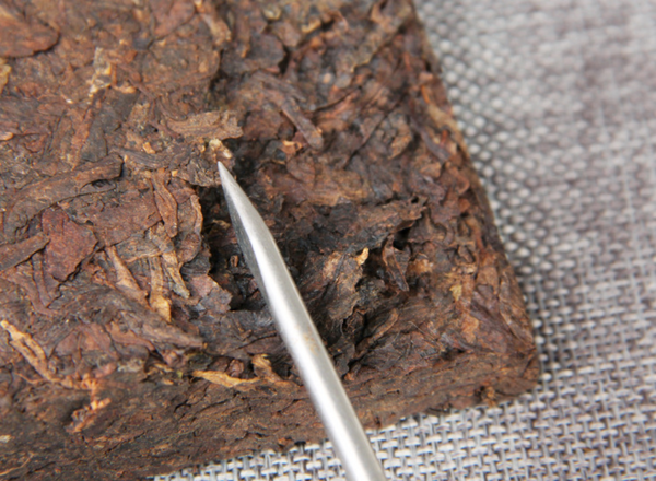 HelloYoung Puerh Tea Ripe Tea Brick Tea Date Fragrant Brick Big Leaf Old Tea Tea