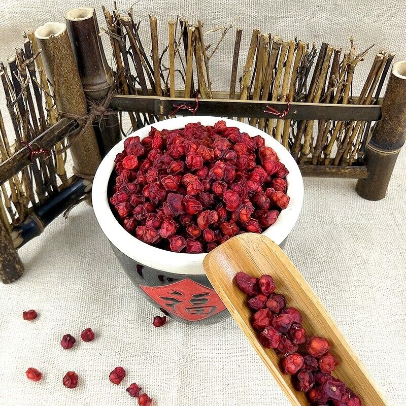 Dried Schizandra Berries Wu Wei Zi Organic Schizandra Berri Herb Tea 500g
