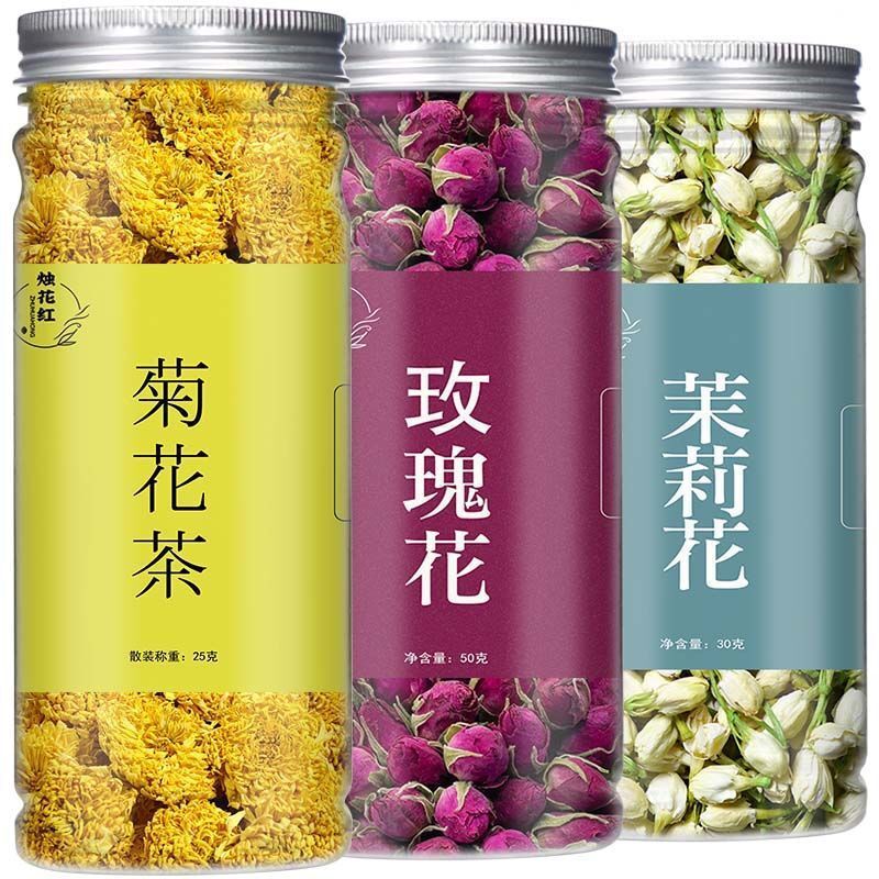 Flower camellia goji berry cassia seed tea chrysanthemum rose canned combination