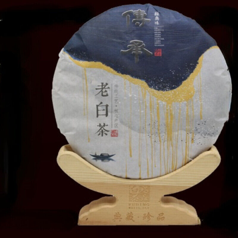 HelloYoung White Tea Cake Shoumei Date Fragrant Chinese Tea Top Fuding White Tea 350g Secondary image