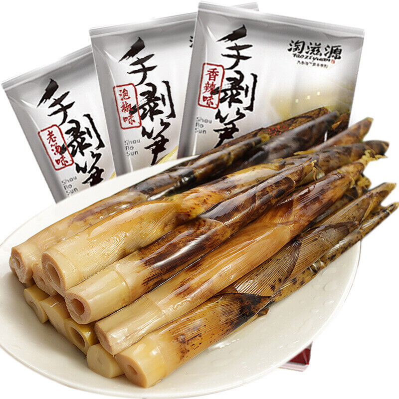 Pickled Veget 1PC手剥笋 Hand Peeled Bamboo Shoots (230g/Bag) Pickled Bamboo Shoots