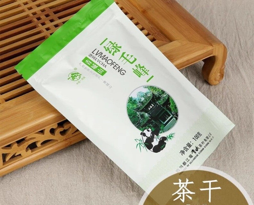 Qingcheng Mountain Green Mao Feng Tea 100g Bag Sichuan High Mountain Green Tea Secondary image