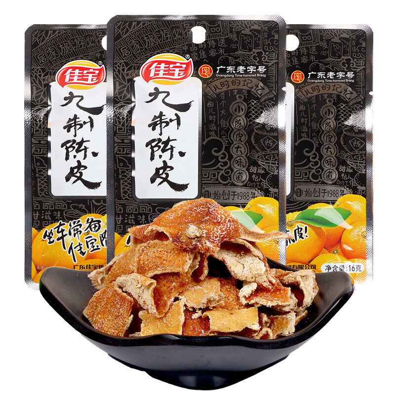 Jiabao Nine-Process Dried Tangerine Peel Guangdong Nostalgic Snack Orange Peel
