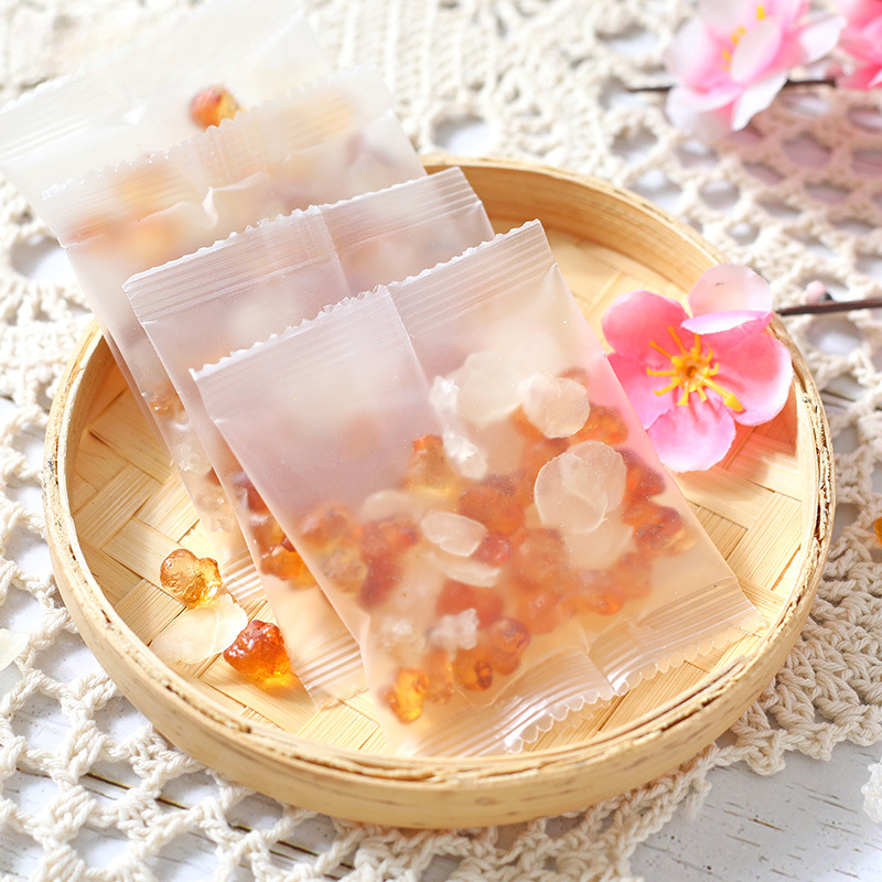 HelloYoung 15g*10 small packaging boxes peach gum soap horn rice snow swallow combination