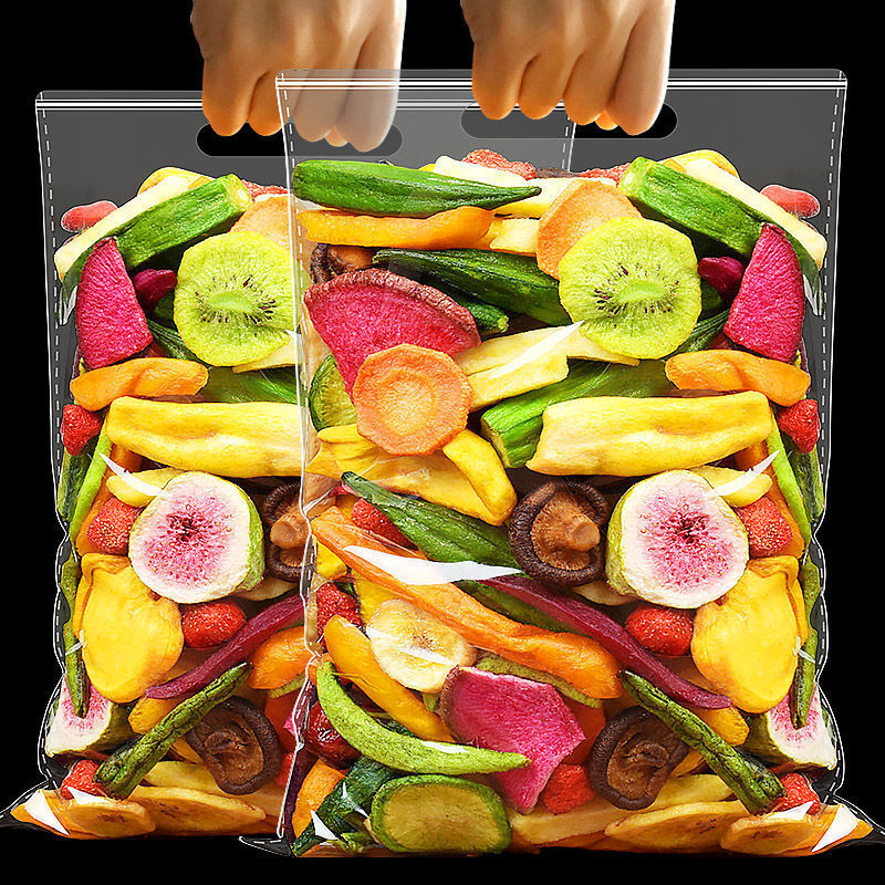 250g Integrated Freeze Dried Fruit Crisps 500g Vegetable Crisps Mixed Snacks