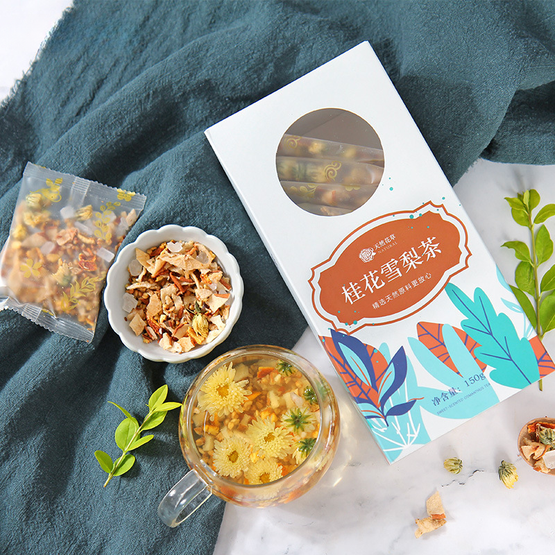 Tartary Buckwheat Rock Sugar Snow Pear Chrysanthemum Tea Osmanthus Snow Pear Tea