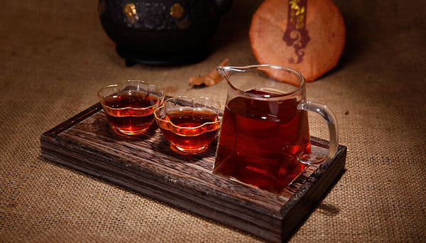 Pu'er Tea Ripe Tea Palace Cake 200g Yunnan Pu'er Tea Palace Pu'er Tea Cake