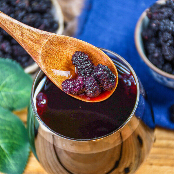 HelloYoung Delicious and Healthy Dried Mulberries - Perfect for Tea and Infusions - 130g*2