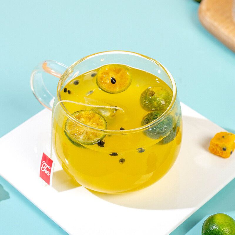 HelloYoung Kumquat lemon passion fruit summer cold brewed fruit tea clear fire health tea