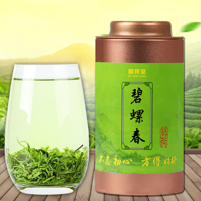 HelloYoung Healthy Drink Canned Top New Biluochun Green Tea Organic Weight Loss Tea 125g