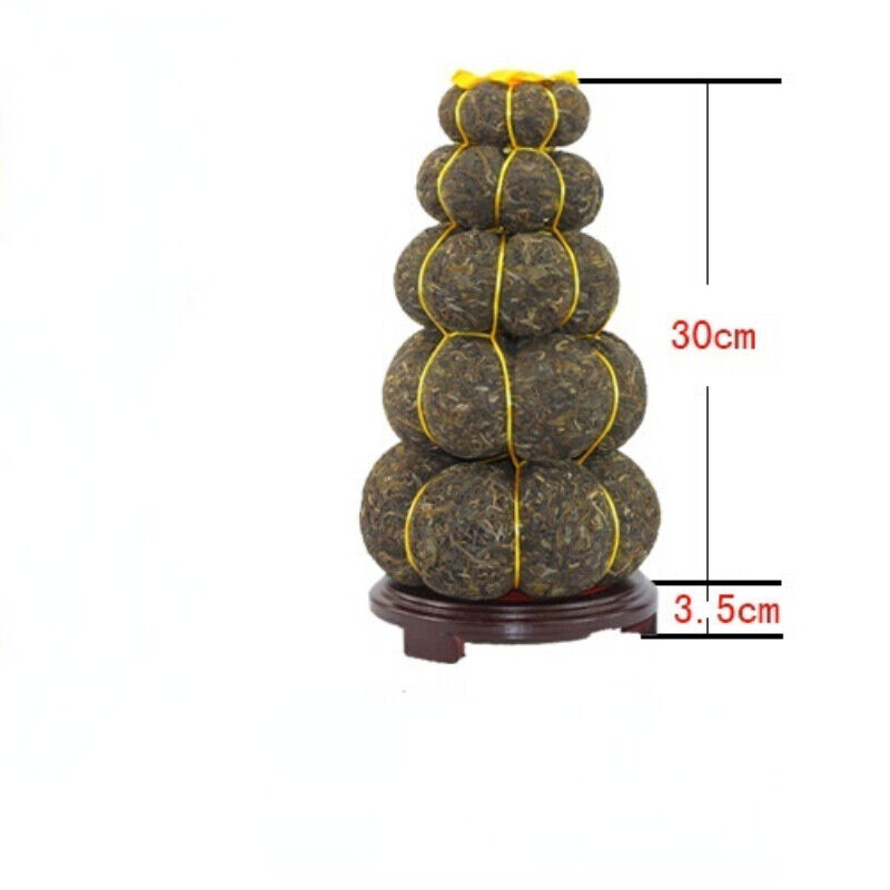 HelloYoung Pumpkin Gourd Type Craft 5 Layers Pu'er 3000g Yunnan Pu-erh Green Tea Top-Grade