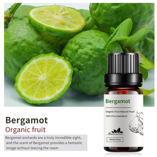 Essential Oil Grapefruit Pomegranate Lime Peach Fragrance Essential Oil 10ml * 4