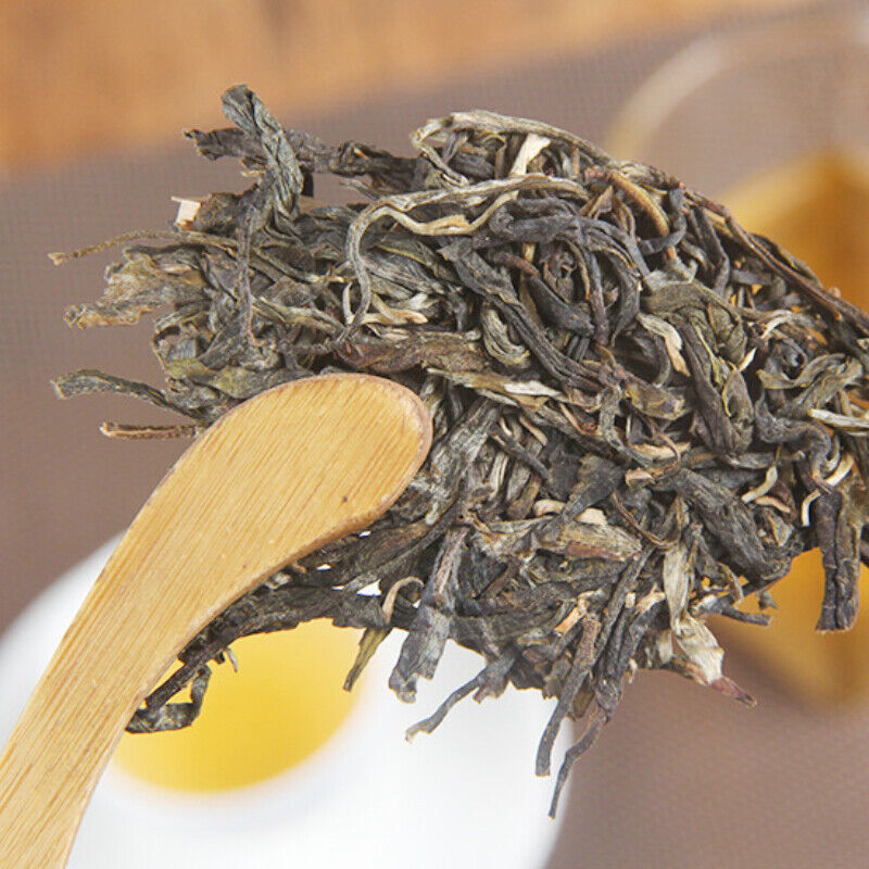 HelloYoung 357g Top Pu'er Raw Tea Menghai Authentic Ancient Tree Pu-erh Tea Brick Green Tea