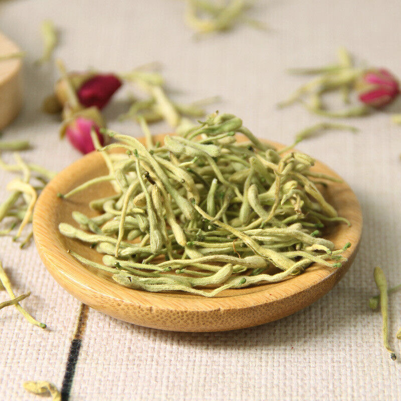 HelloYoung 30g Natural Honeysuckle Healthy Drink 30克 罐装花草茶代用茶甄选原料 Main image