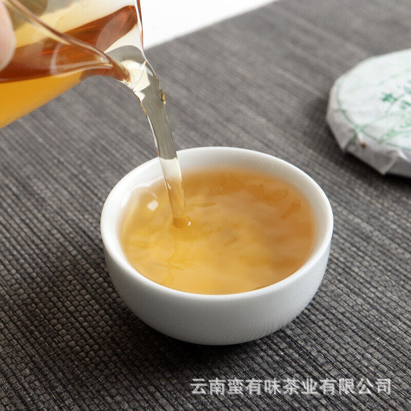 HelloYoung 50g Yunnan Pu'er Tea Xigui Old Tree (Green Mountain) Pu'er Raw Tea Cake