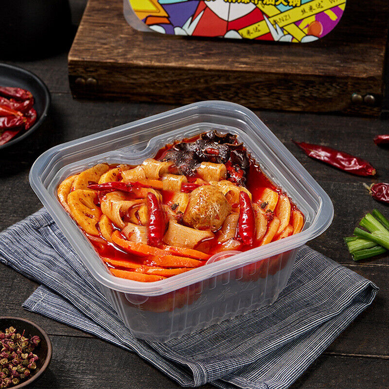 Self-Heating Hotpot Instant Rice Meal Spicy Mala Soup Sour Spicy Noodles Hotpot