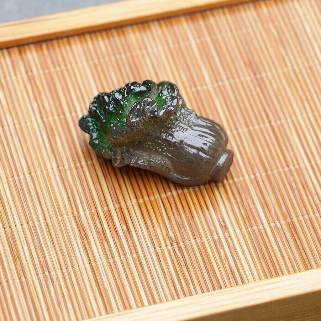 Tea Pet Cabbage Resin Discoloration Shaped Tea Tray Supplies Tea Set Accessories