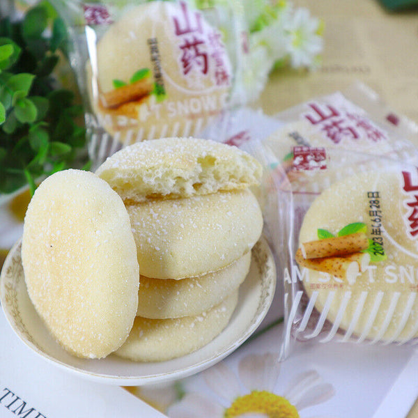 Yam Toast Soft Snow Cake Bread Milk Flavor Biscuit Egg Snack