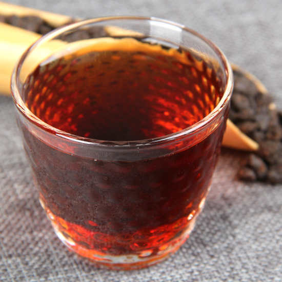 Gekochter Glutinous Reis Duftender Tee Stein Yunnan Ancient Tree Pu-Erh Tee 100g