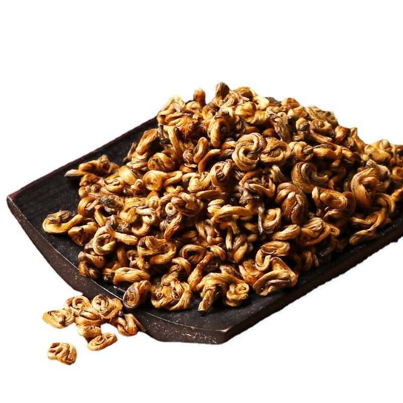 HelloYoung 200g Curled Dian Hong Tea Organic Healthy Drink Yunnan Dian Hong Tea Black Tea