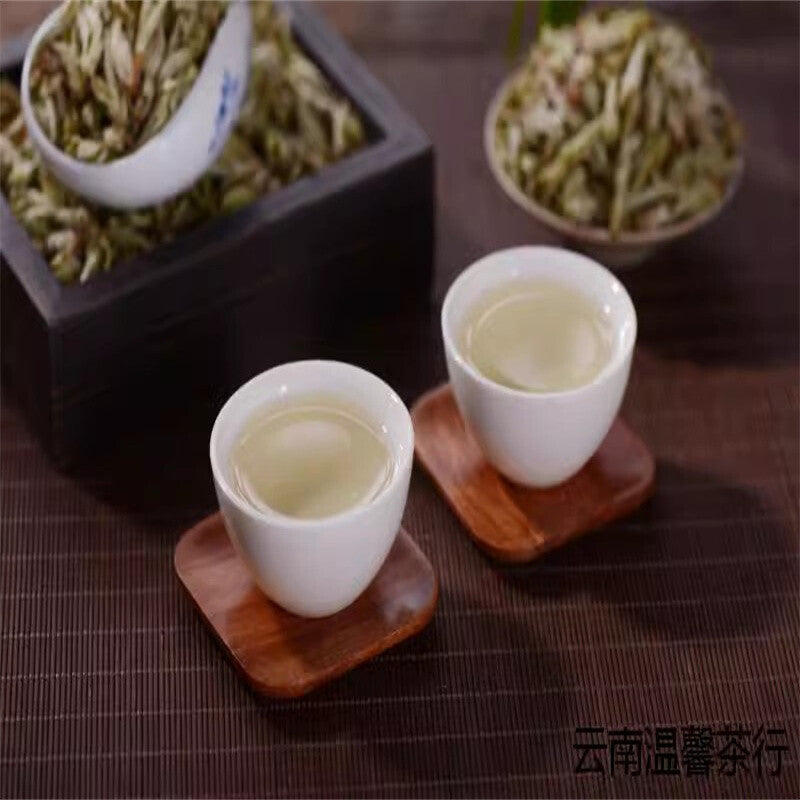300g Original Silver Needle White Tea Cake Chinese Organic Bai Hao Yin Zhen Tea Main image