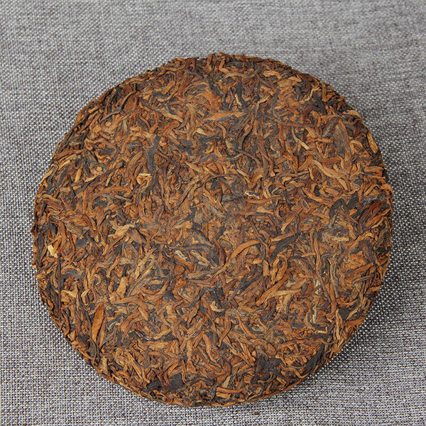 HelloYoung Single Bud Pu'er Tea 357g Emperor Golden Cake Spring Black Tea Pu-Erh Ripe Tea