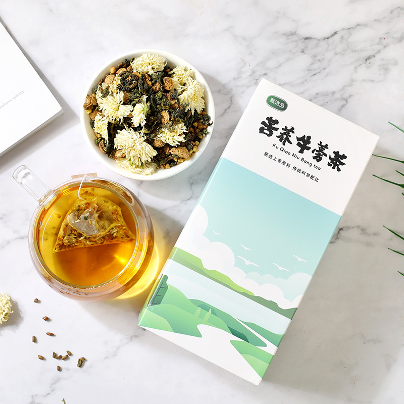 HelloYoung Chrysanthemum Cassia Seed Tea Bag, Burdock Tea, Honeysuckle Chrysanthemum Tea