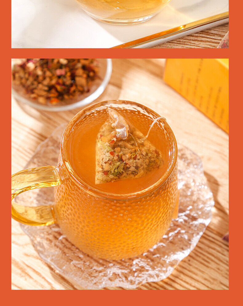 HelloYoung Morning C Evening A Tea Lemon Prickly Pear Tea Mulberry Rose Black Wolfberry Tea