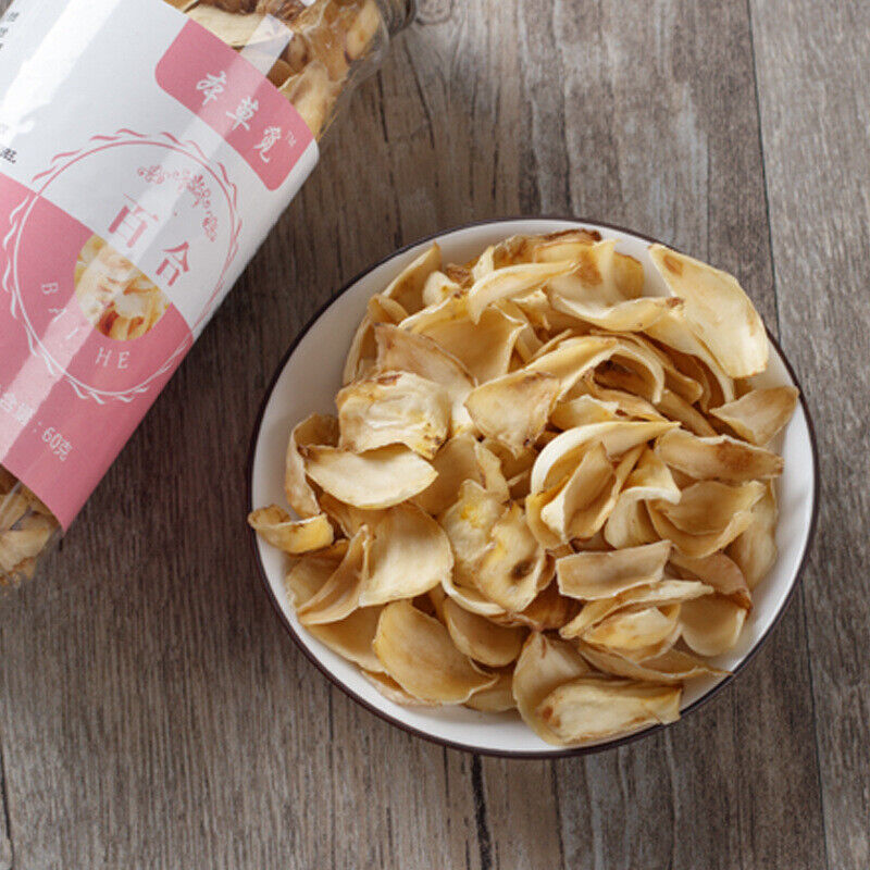 HelloYoung New Dried Lily Dried Lily Fresh Dried Lily 100g/Jar