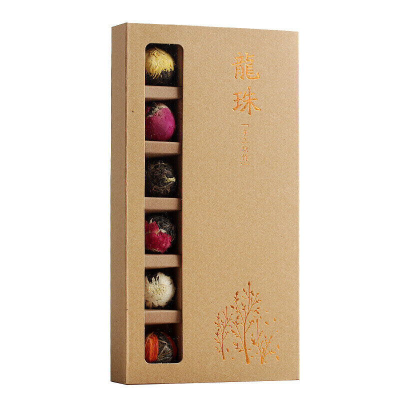 Puer Longzhu 18pcs Raw Tea Rose Jasmine Peony 6 Flavors Combination Flower Tea Main image