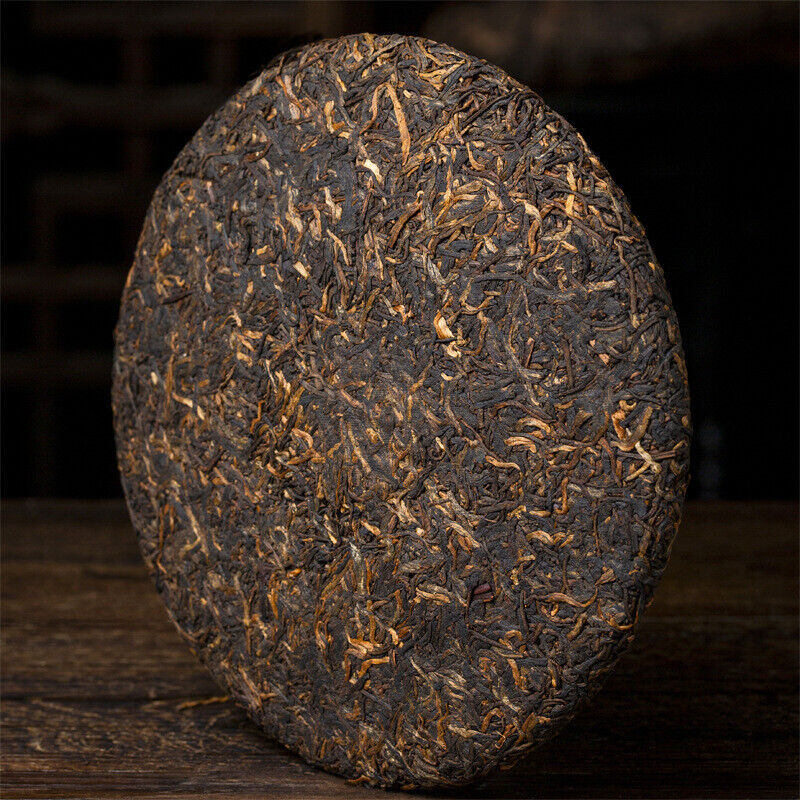 HelloYoung Iceland Wuzhai Puerh Tea Ripe Tea Cake Spring Tea Fermentation 357g/12.59OZ Secondary image