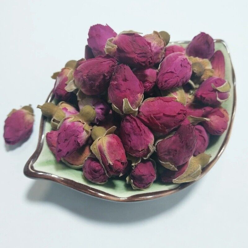 Ping Yin Mei Gui Food Grade Dry Flower Bud Ping Yin Rose Flavor Tea 100g