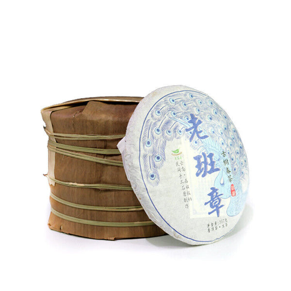 357g  Old Panzhang Old Tree Pu'er Raw Tea Cake Yunnan Pu'er Te