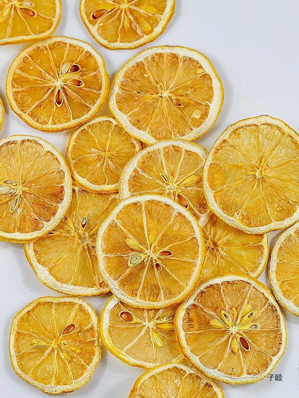 Dried lemon slices for tea, freeze-dried fruit tea fresh lemon, lime, flower tea