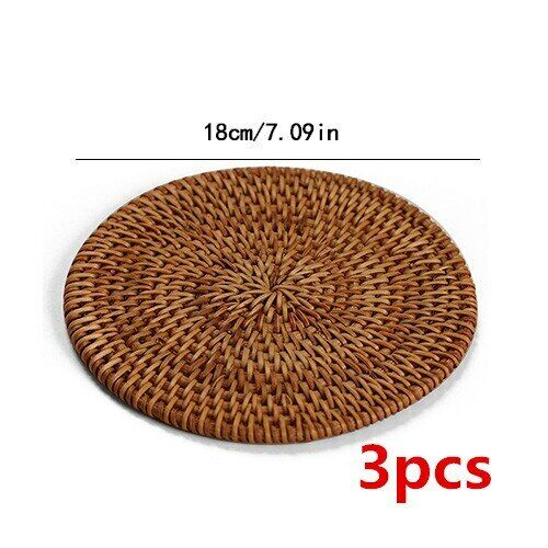 Coasters Set Pot Pad Table Mat Placemats Porta Copos Placemats Home Decoration
