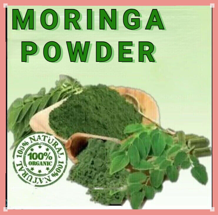 MORINGA OLEIFERA Leaf Powder - 250g - Premium Quality - 100% Certified Organic Main image