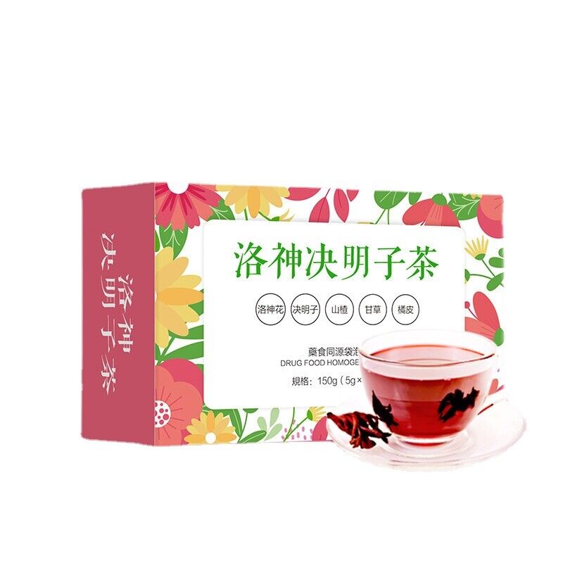 Goddess Tea Roselle Flower Cassia Seed Tea Rose Eggplant Tea 150g 5g*30bags Main image