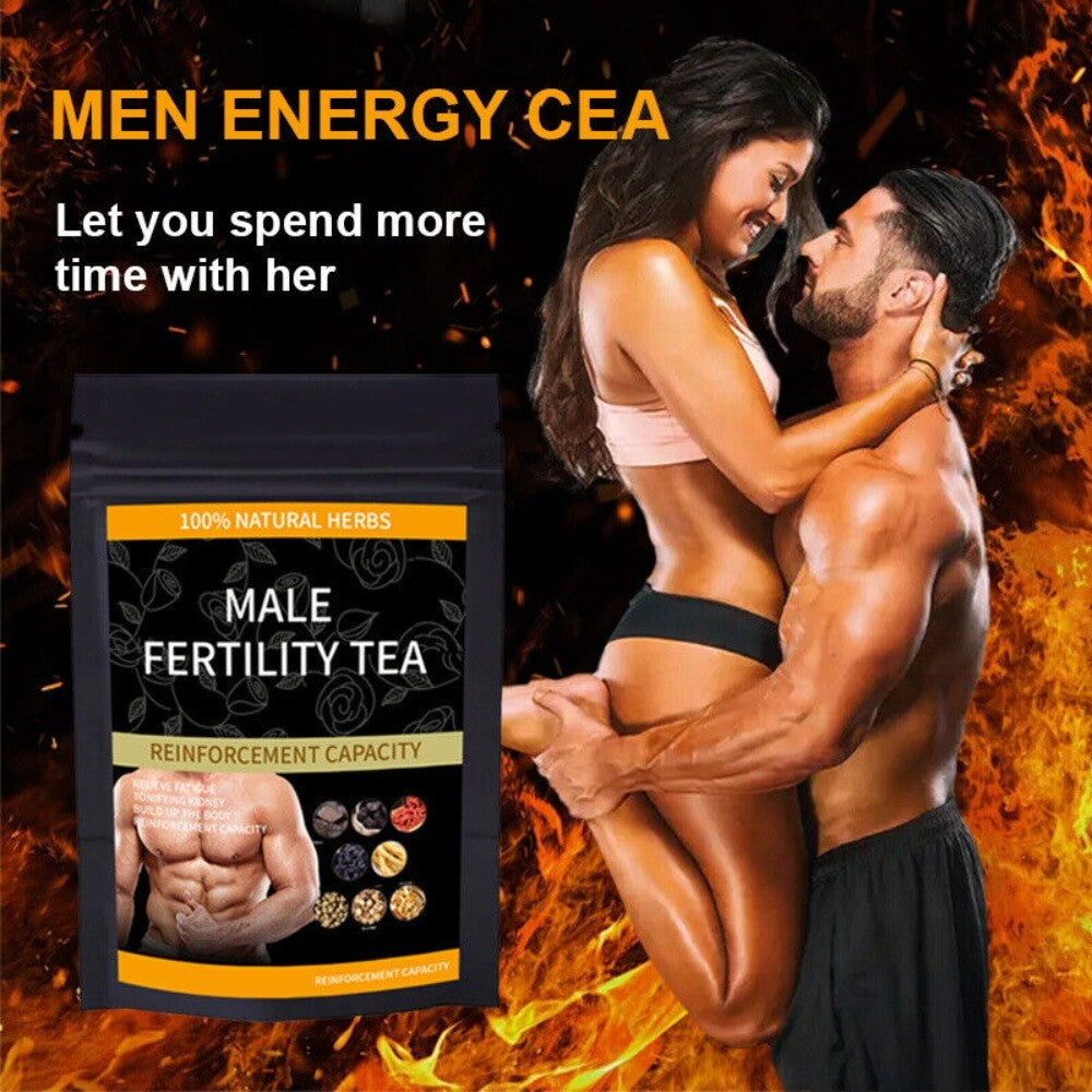Male Fertility Herbal Tea 180g Natural Energy Kidney Support Vitality Boost Secondary image