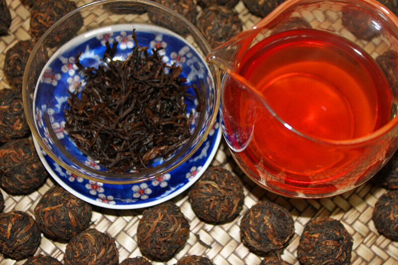 HelloYoung 500g High Quality Yunnan Pu'er Tea Loose Ripe Tea