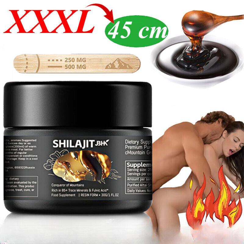 Himalayan Pure 100% Shilajit, Soft Resin, Organic, Extremely Potent, Fulvic Acid Main image