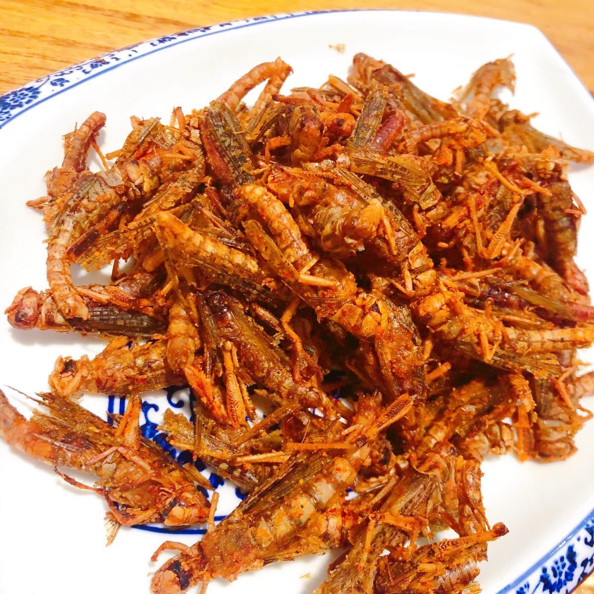Knusprig gebratene Heuschrecken Instant Heuschrecken Essbare Insekten Pikant 25g Secondary image