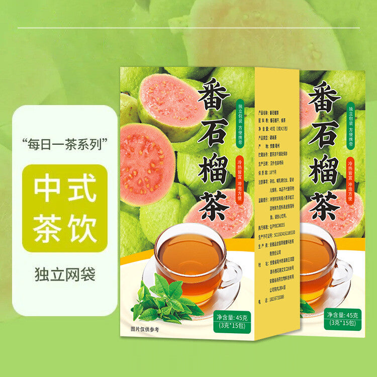 Pre Qingming Guava Green Tea Fresh Floral Aroma Easy Brew Bags Natural Main image