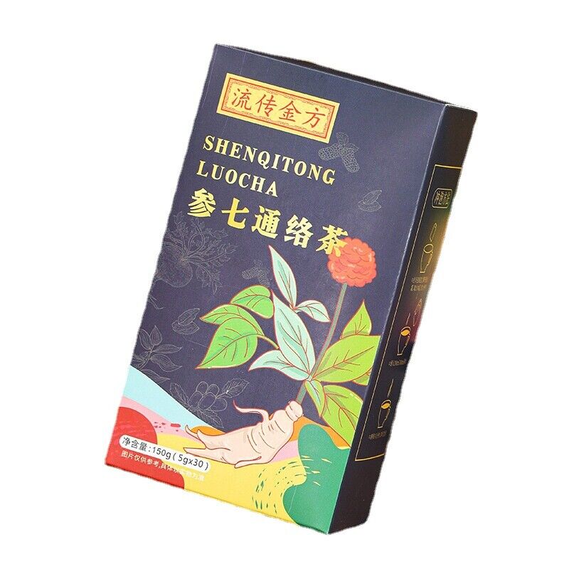 HelloYoung 150g Ginseng seven Tongluo tea Ginseng Ginkgo Huangjing vascular health tea bags Main image