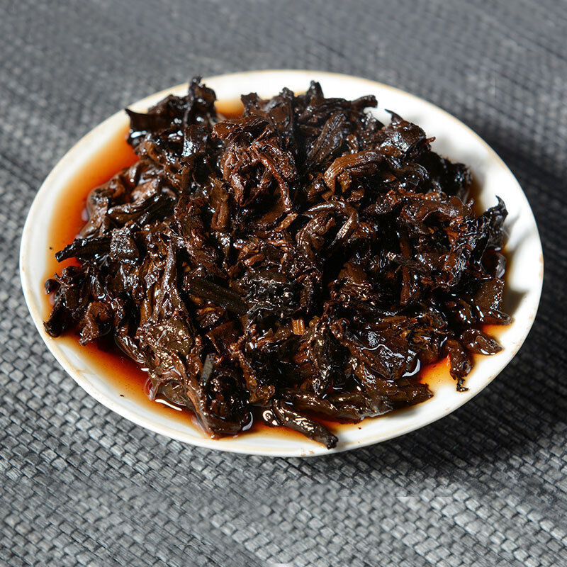HelloYoung High Quality Puerh Ripe Tea Cake Golden Bud Tea Cake 100g