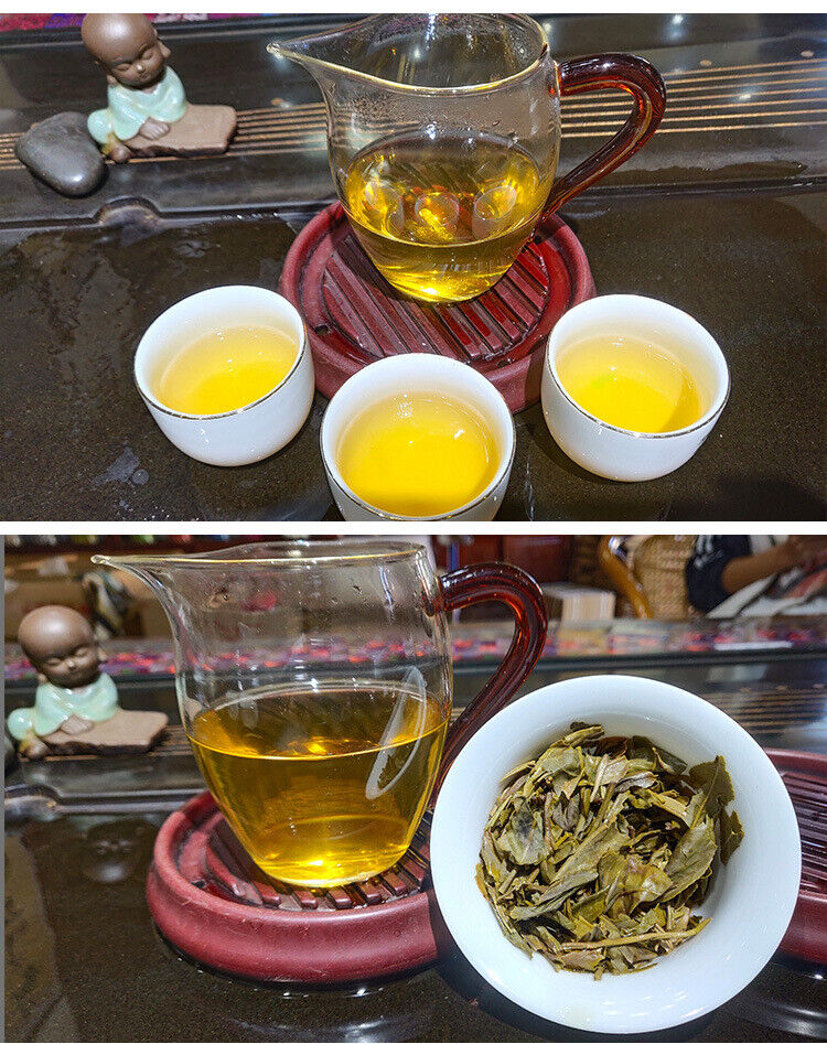 Jingmai Ancient Tree Pressed Yunnan Pu'er Tea 357g Pu'er Tea Raw Tea Cake