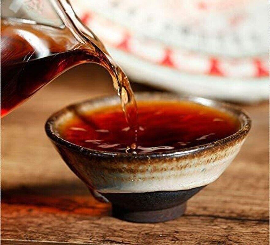 Natural Organic Certified Pu'er Tea Lao Ban Zhang Tea ripe tea 357g Main image