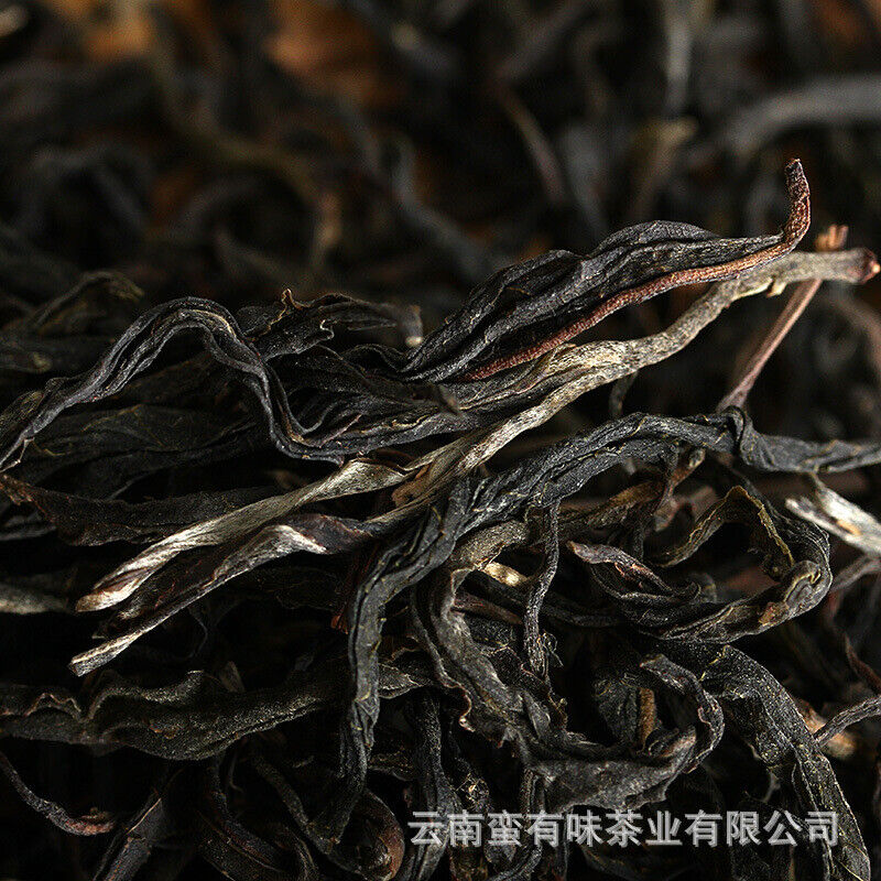 HelloYoung 500g Loose Tea Yunnan Puerh Tea Menghai Qiao Mu Raw Tea (No.1 PN) Big Tree Tea