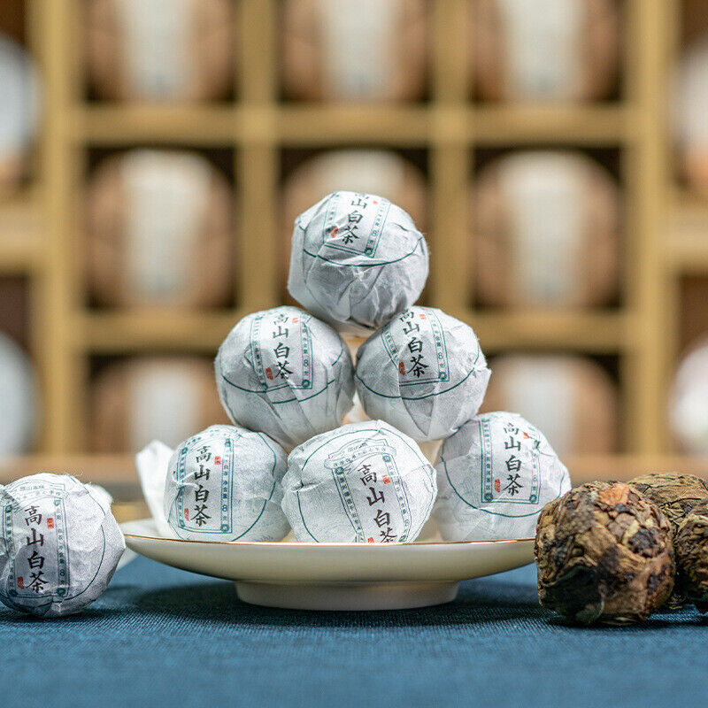 HelloYoung Yunnan white tea Shoumei white tea dragon pearl spherical handmade dragon pearl Secondary image