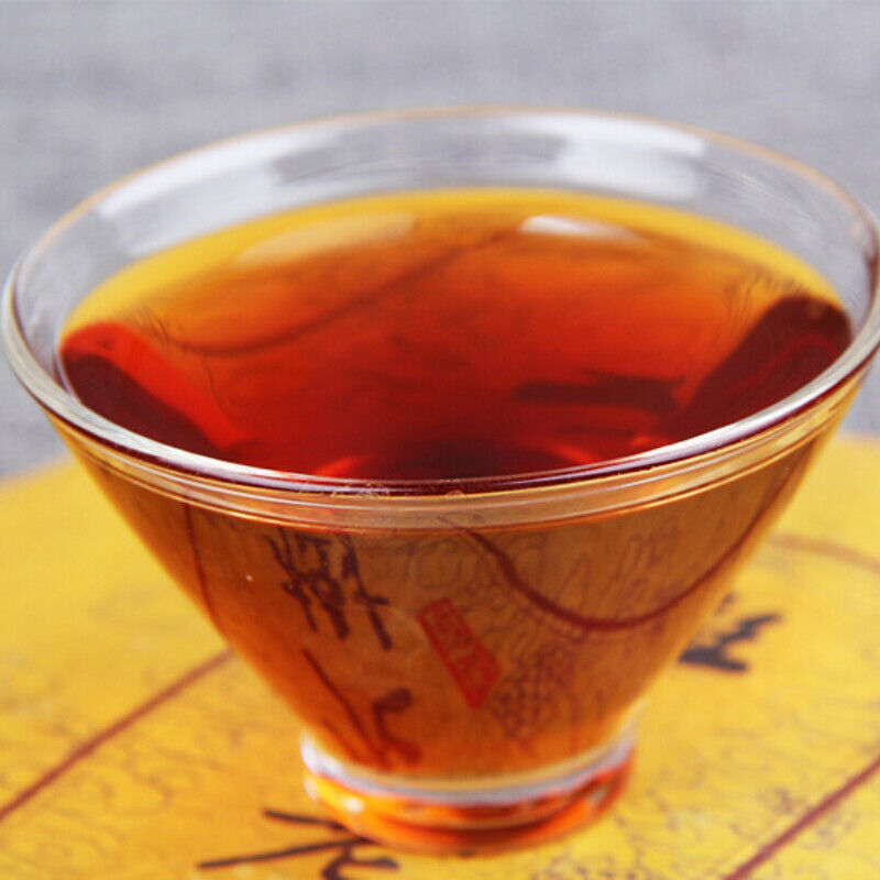 HelloYoung Ripe Puer Tea 357g Yunnan Old Tree Puer Tea Early Spring Black Tea Healhty Drink