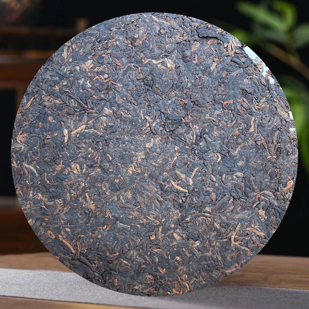 HelloYoung Mellow Charm Banzhang Ripe Tea Sweet Mellow Puerh Tea Ancient Tea 357g/12.59oz Secondary image